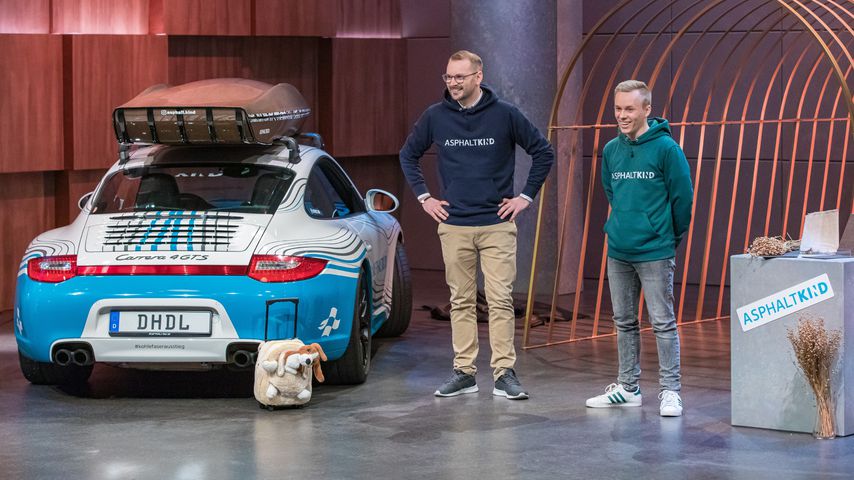 Nils Freyberg und Tiado Janis Pieperhoff bei "Die Höhle der Löwen"