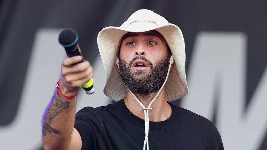 Nimo beim Rap Olymp 2021 im Freizeit- und Erholungspark Lübars in Berlin