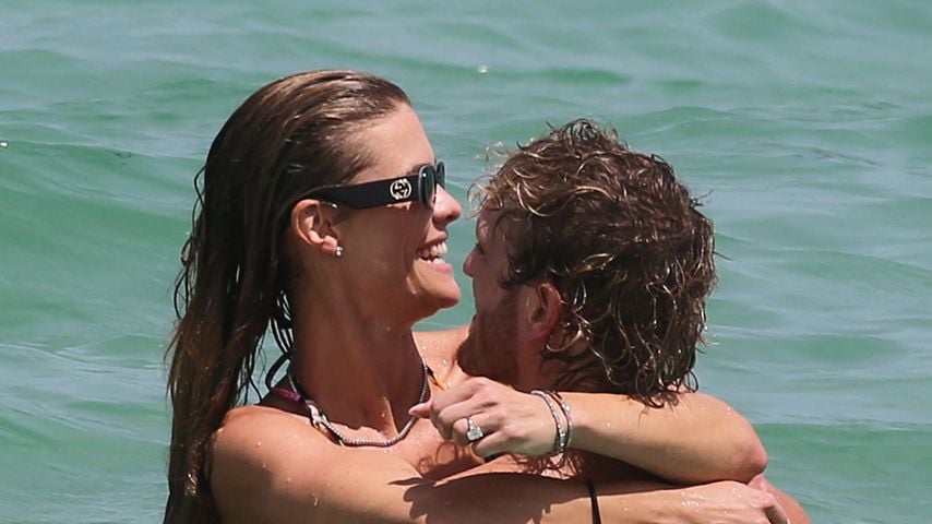 Nina Agdal und Logan Paul in Miami, 2023