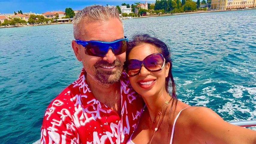 Nina "Bambi" Bruckner mit ihrem Partner Senad, Juli 2026