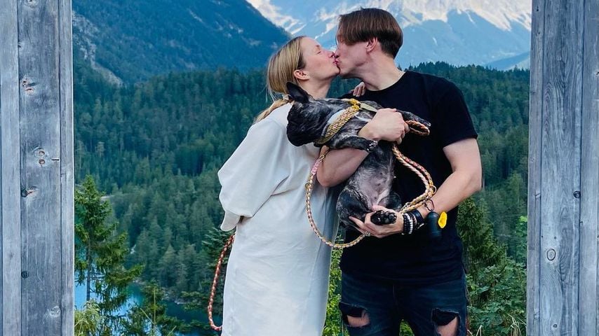 Nina Bezzubova und Evgeny Vinokurov
