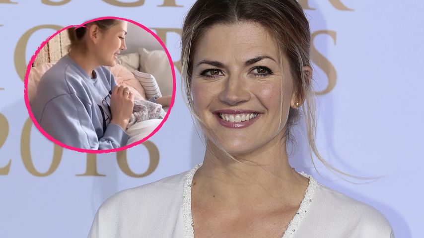 "Genießen es": Nina Bott meldet sich nach der Geburt zu Wort