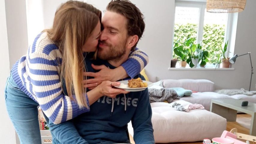 Nina Bott und Benjamin Baarz in Hamburg im Mai 2021