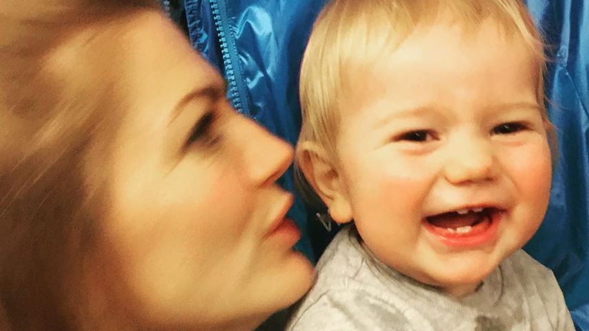 Nina Bott und Sohn Lio, November 2019