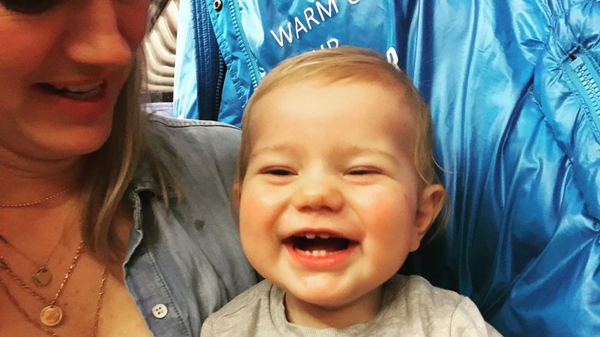 Nina Bott und Sohn Lio, November 2019
