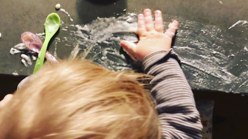 Nina Botts Sohn im Februar 2020