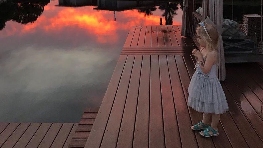 Nina Botts Tochter Luna in Cape Coral, Florida