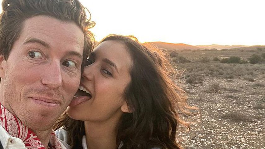 Am Valentinstag: Nina Dobrev schleckt Freund Shaun White ab