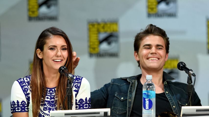 Nina Dobrev und Paul Wesley bei der Comic-Con International 2014 in San Diego