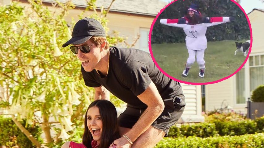 So süß unterstützt Nina Dobrev ihren Freund Shaun White