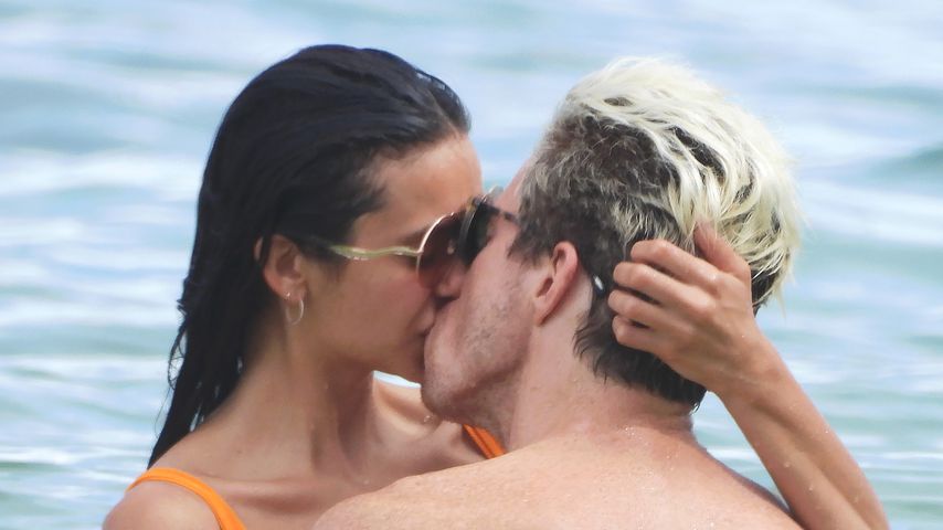 Feuchte Küsse: Nina Dobrev und Shaun White turteln im Urlaub