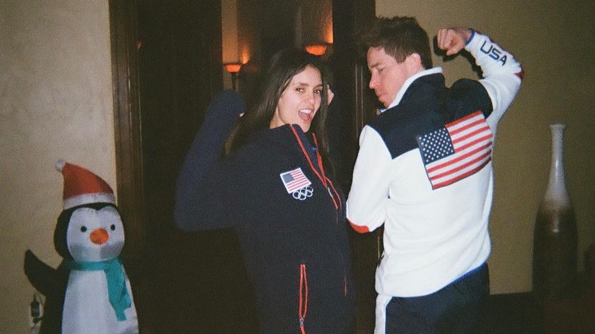 Olympia-Auftritt: So süß feuert Nina Dobrev ihren Shaun an