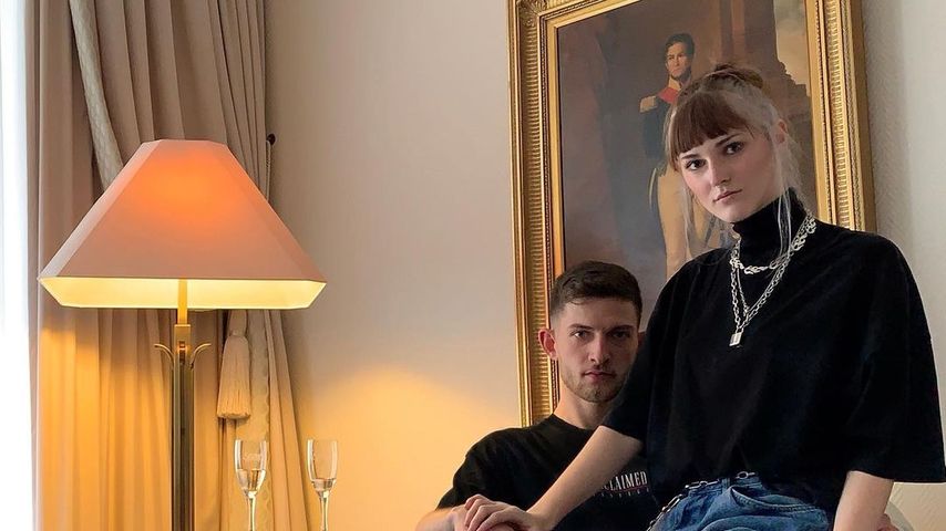 Nina Kablitz und ihr Freund Marvin im März 2020