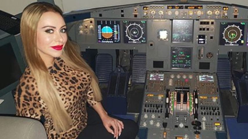 TV-Sternchen Nina Kristin will tatsächlich Pilotin werden!
