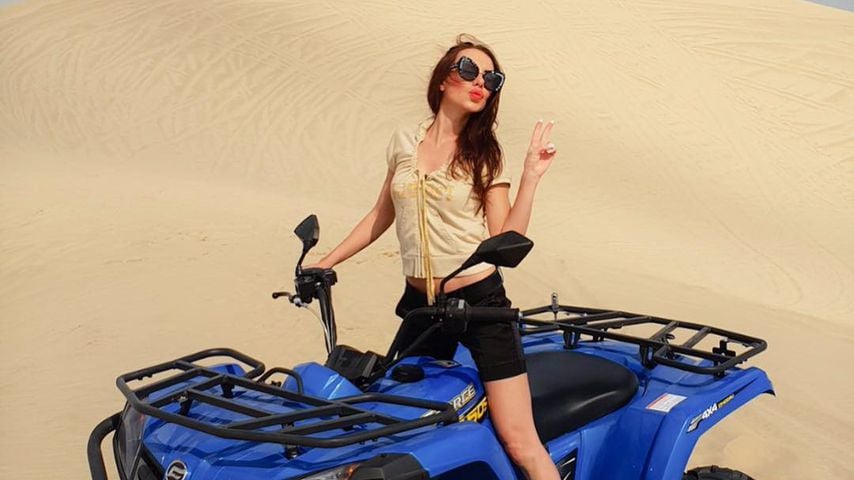 Nina Kristin in Katar