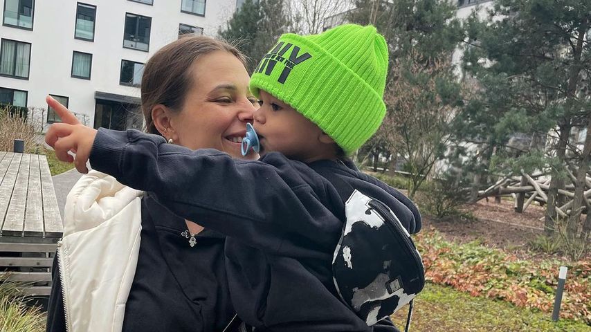 Nina Noel mit Sohn Lyano