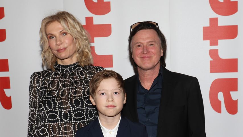 Ninon und Uwe Bohm mit ihrem gemeinsamen Sohn bei der Berlinale 2020