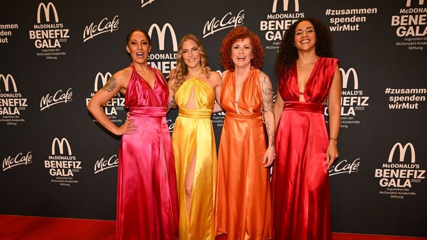 No Angels bei der McDonald's Benefiz Gala in München im Oktober 2022