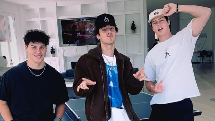 Noah Beck, Bryce Hall und Blake Gray