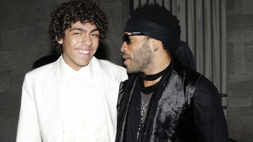 Noah Becker und Lenny Kravitz 2009