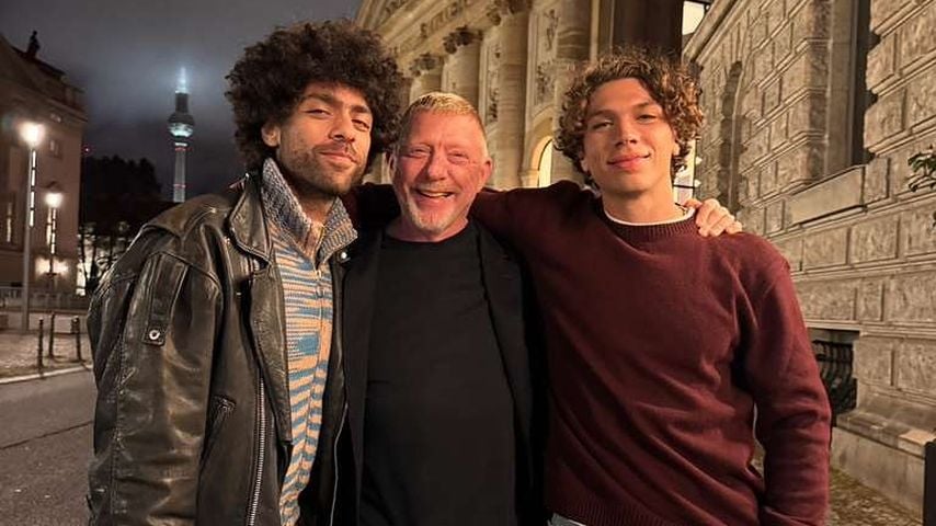 Noah, Boris und Elias Becker, Oktober 2025