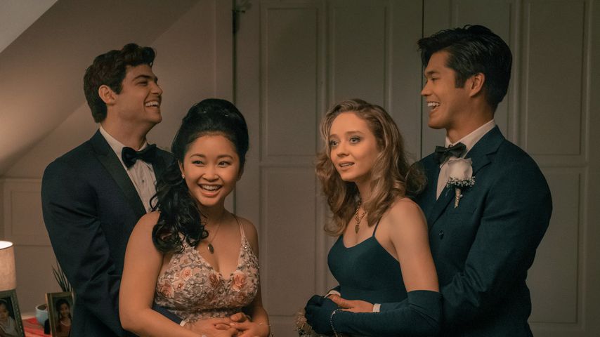 Noah Centineo, Lana Condor, Madeleine Arthur & Ross Butler in "To All the Boys: Always and Forever"