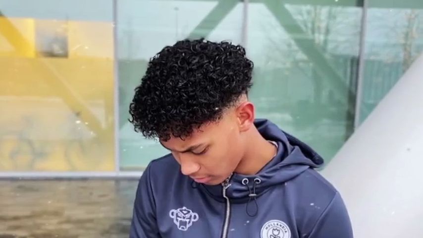 Noah Gesser im Februar 2021