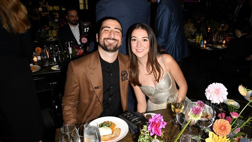 Noah Kahan und Brenna Nolan im Oktober 2023