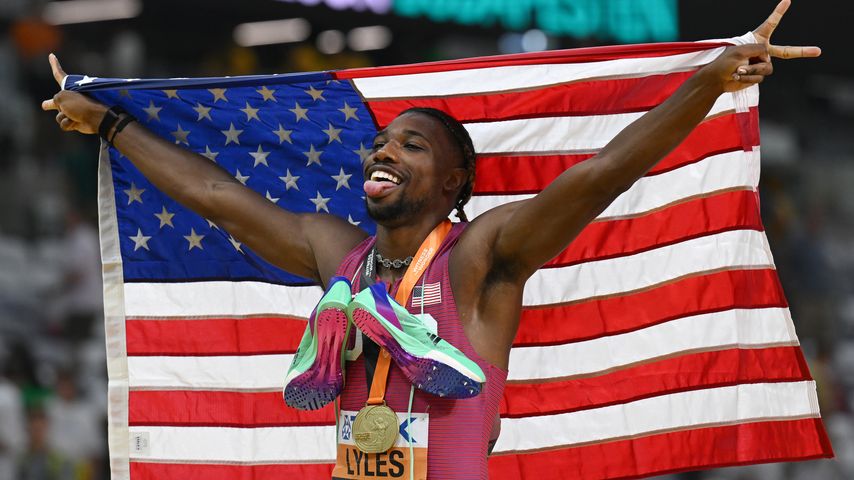 Noah Lyles bei der WM 2023 in Budapest