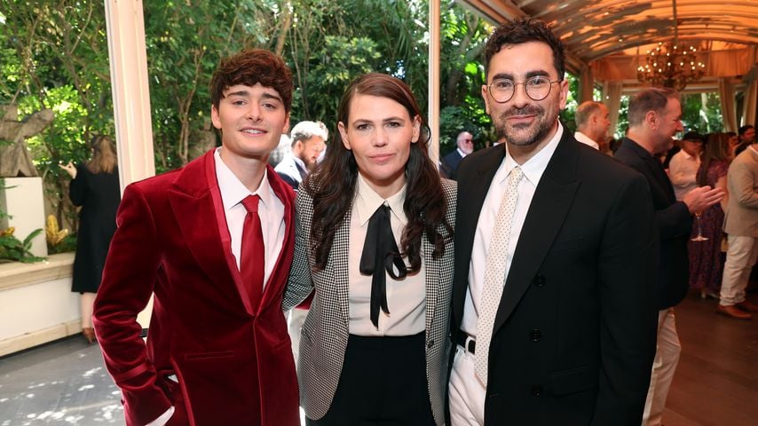 Noah Schnapp, Clea DuVall und Dan Levy bei der Critics Choice Celebration of LGBTQ+ Cinema & Television in Los Angeles
