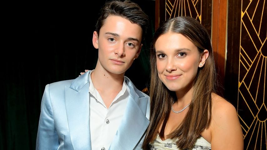 Noah Schnapp und Millie Bobby Brown