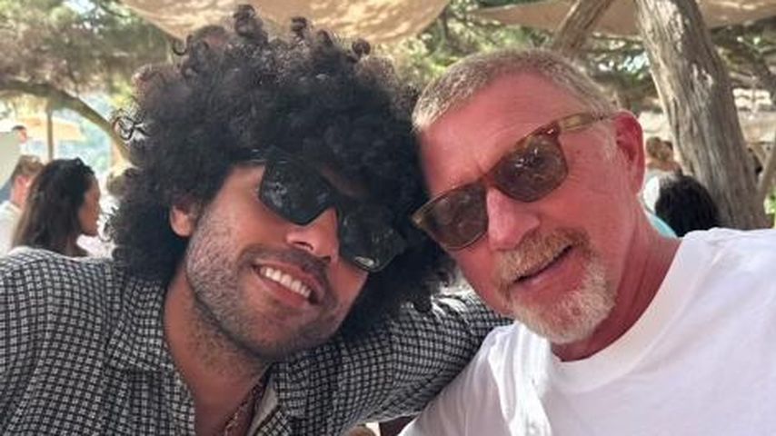 Noah Becker stichelt mit frechem Ölgemälde gegen Papa Boris