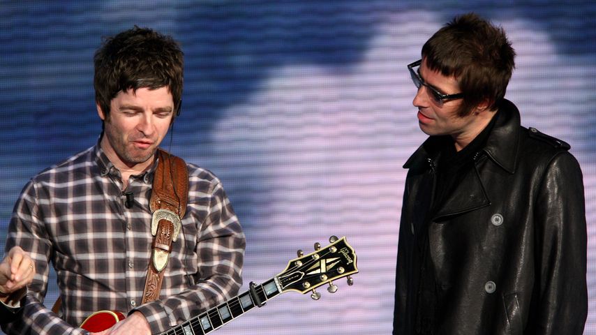 Noel und Liam Gallagher im November 2008