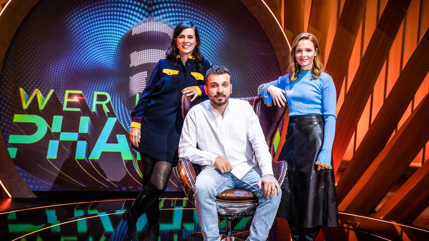 Nora Tschirner, Edin Hasanovic und Karoline Herfurth bei "Wer ist das Phantom?"
