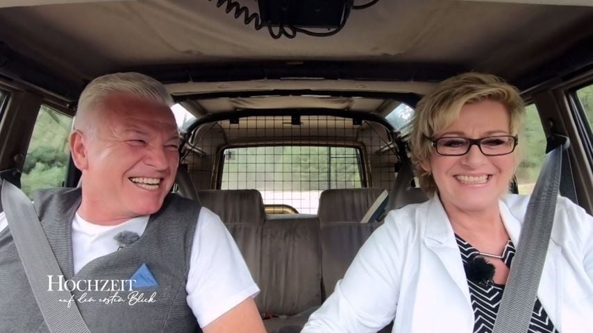 Norbert und seine Frau Wiebke bei "Hochzeit auf den ersten Blick"