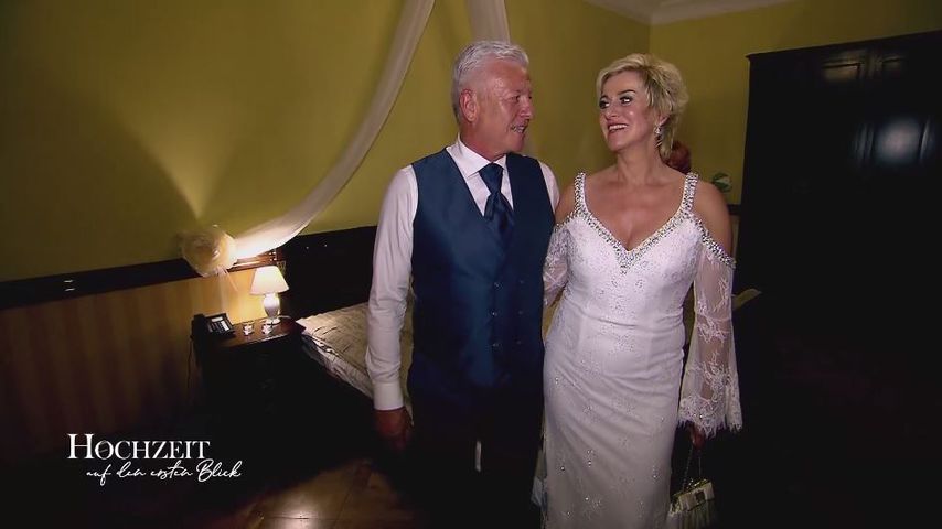 Norbert und Wiebke in Folge drei von "Hochzeit auf den ersten Blick"