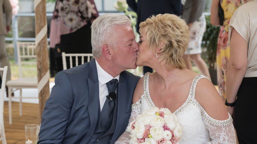 Norbert und Wiebke bei ihrer Hochzeit