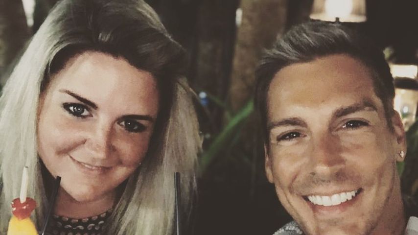 Norman Langen und seine Frau Verena im Dezember 2019