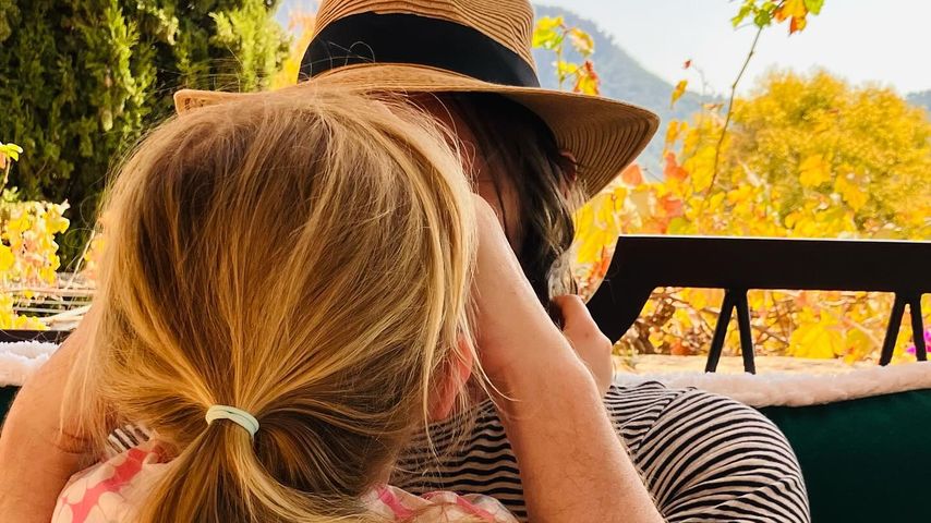 Norman Reedus und seine Tochter im August 2024