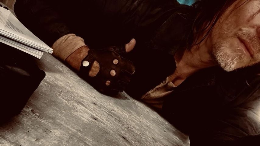 Norman Reedus am "Daryl Dixon"-Set, 2022