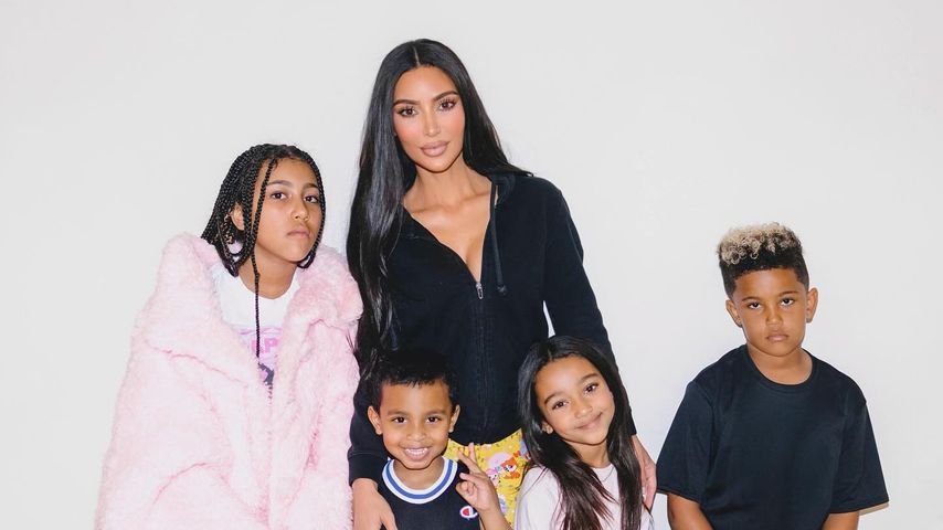 North, Kim Kardashian, Psalm, Chicago, Saint