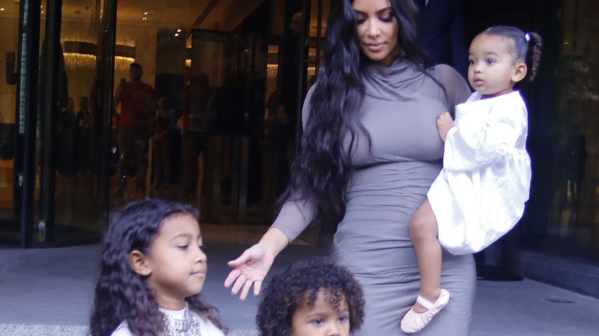North, Saint, Kim und Chicago West in Armenien