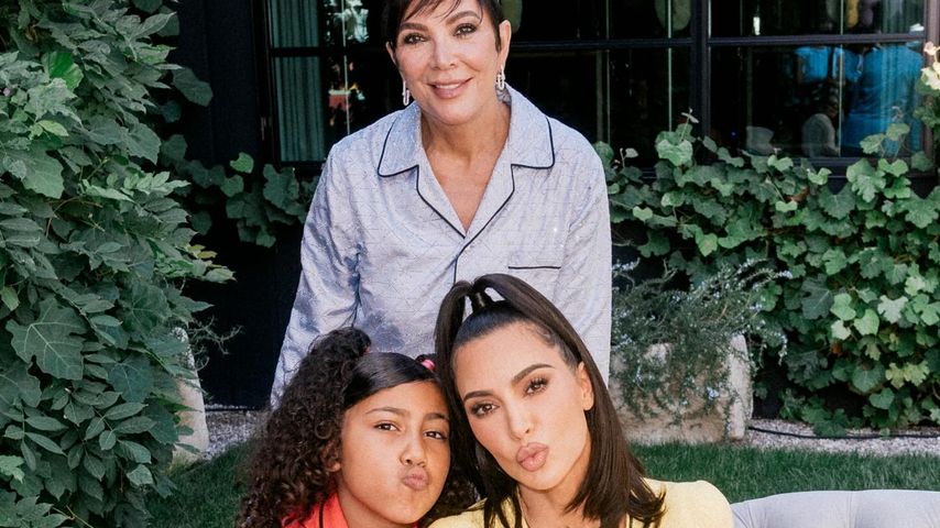 North West, Kim Kardashian und Kris Jenner, "The Kardashians"-Stars