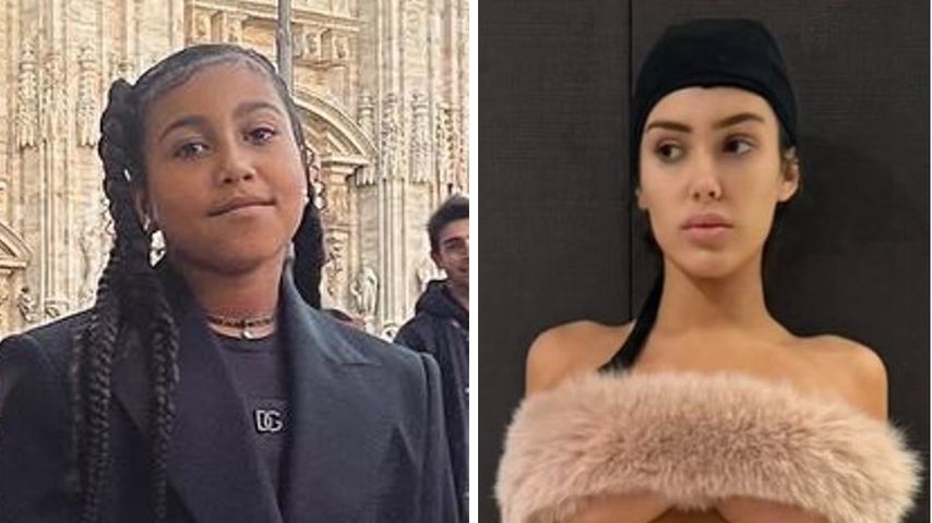 North West malt ein Bild von halb nackter Bianca Censori!