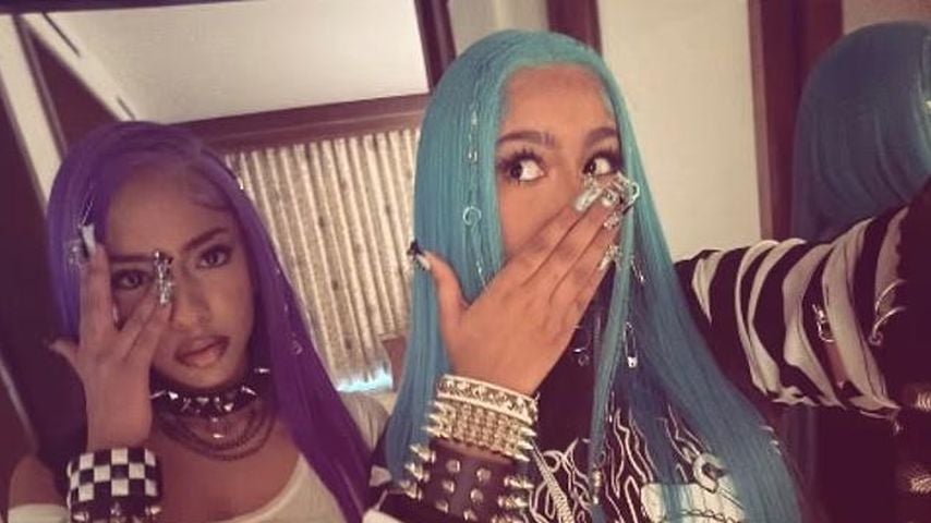 North West und ihre Freundin Sophia, April 2026