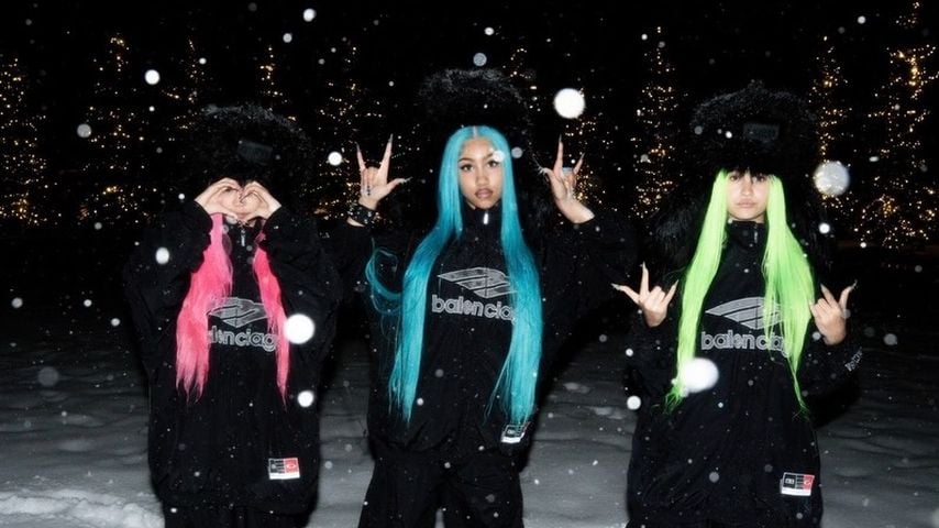 North West beim spontanen Fotoshooting