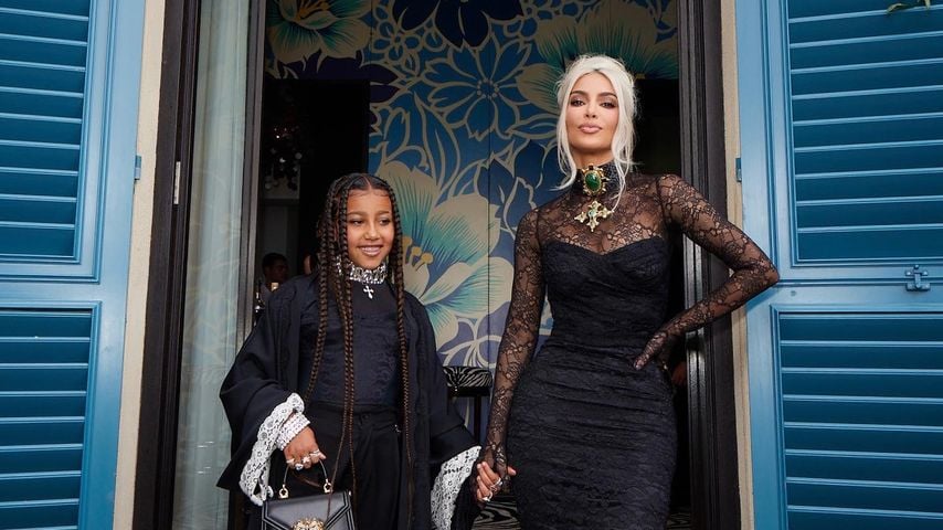 North West und Kim Kardashian