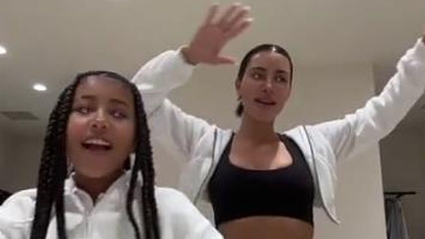 North West und Kim Kardashian