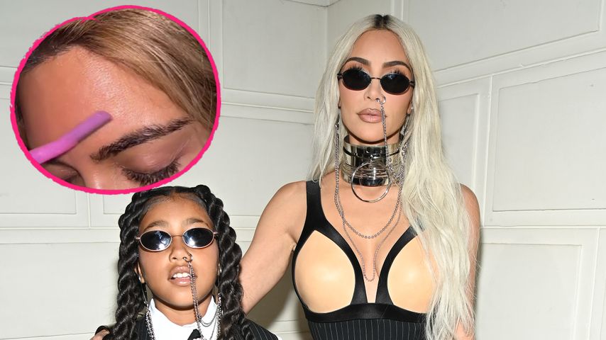Augenbrauen abrasiert? North West schockt ihre Mama Kim