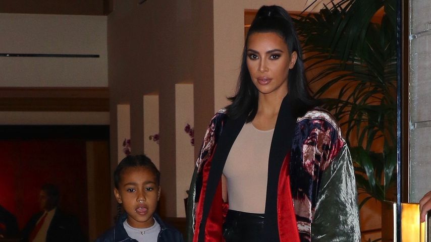 North West und Kim Kardashian, November 2019